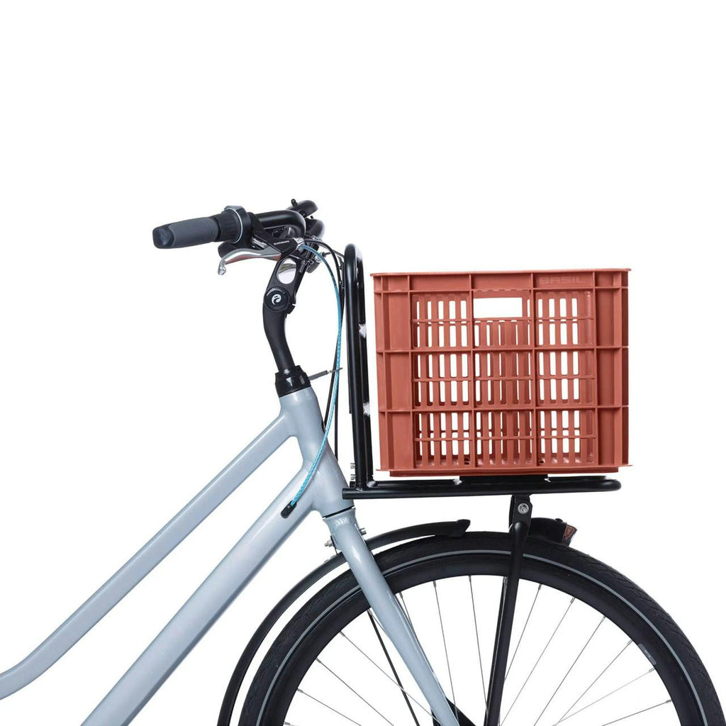 Bicycle Crate L 40L Recycled Synthetic Terra Red