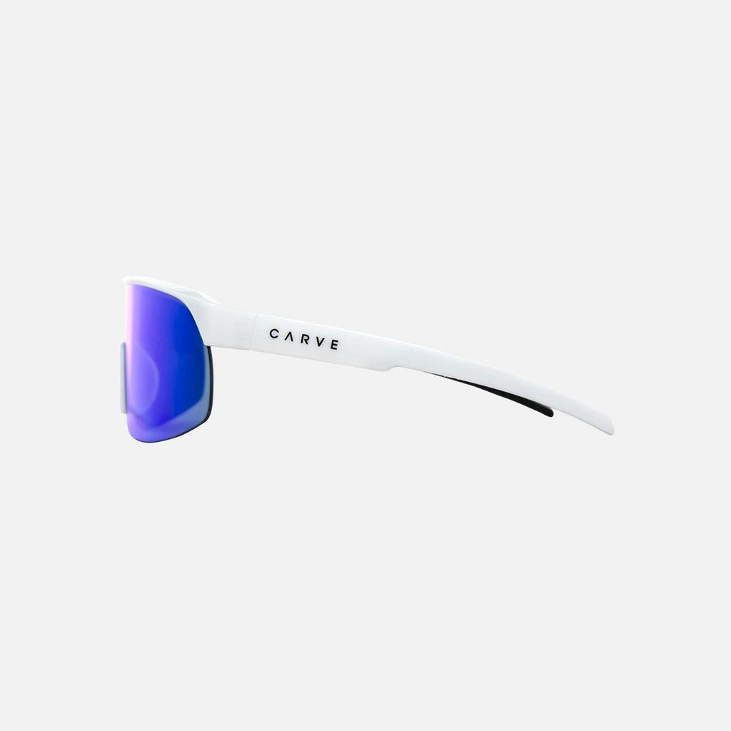 Velocity Junior - Gloss White Frame Grey Blue Iridium Lens