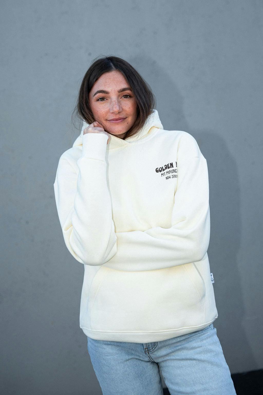 The Golden Mile Hoodie - Natural