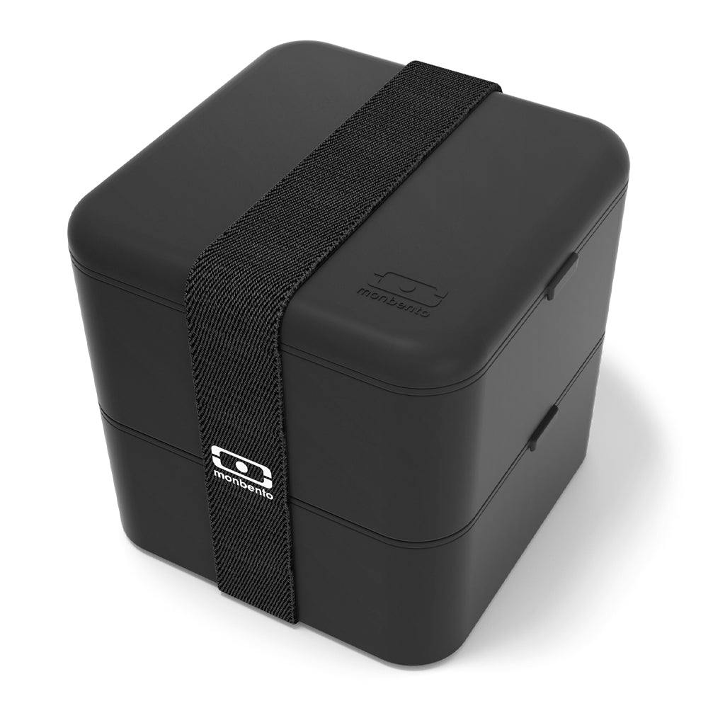 Monbento Mb Square Bento Box - Black Onyx