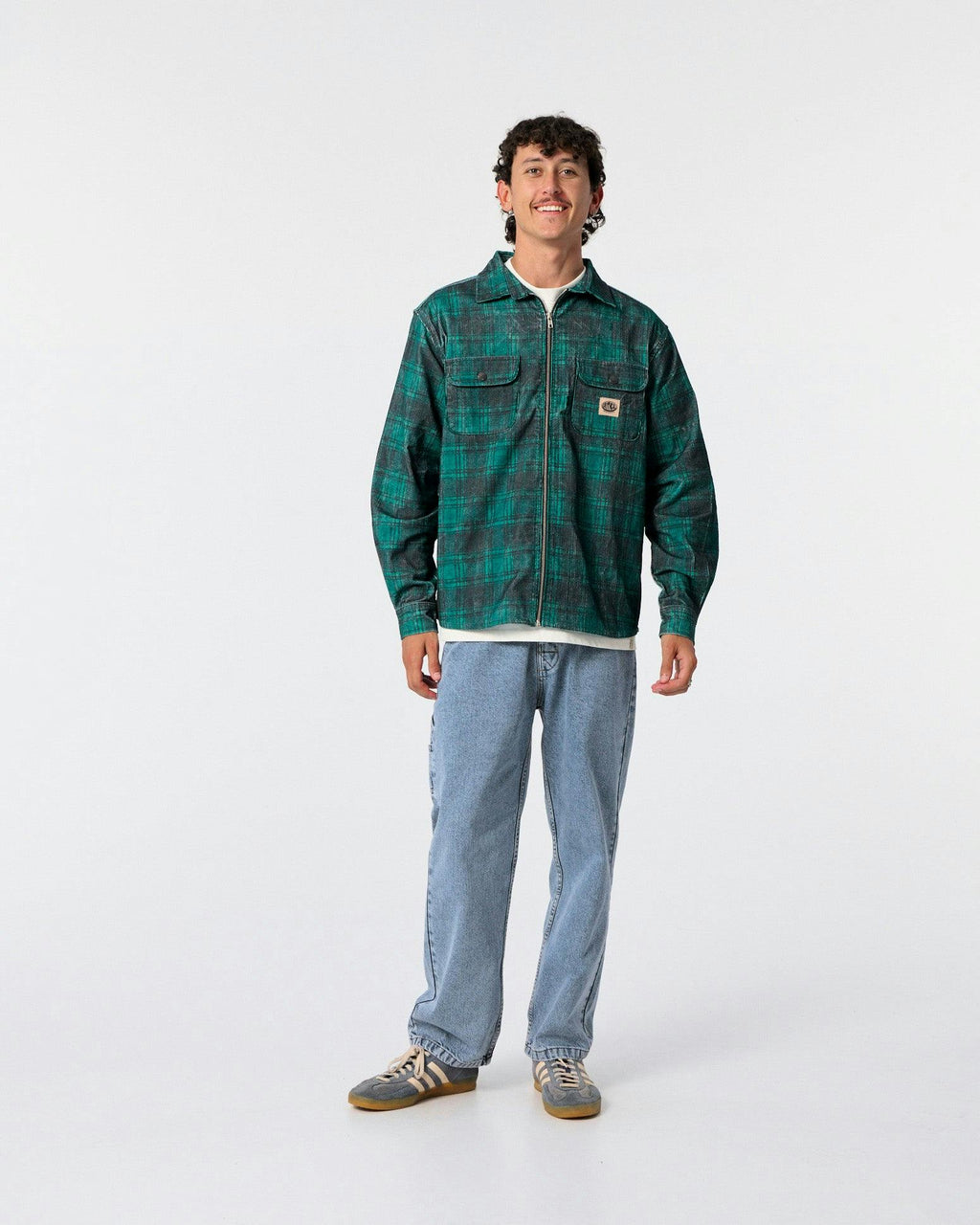 Blade Overshirt - Dusty Green