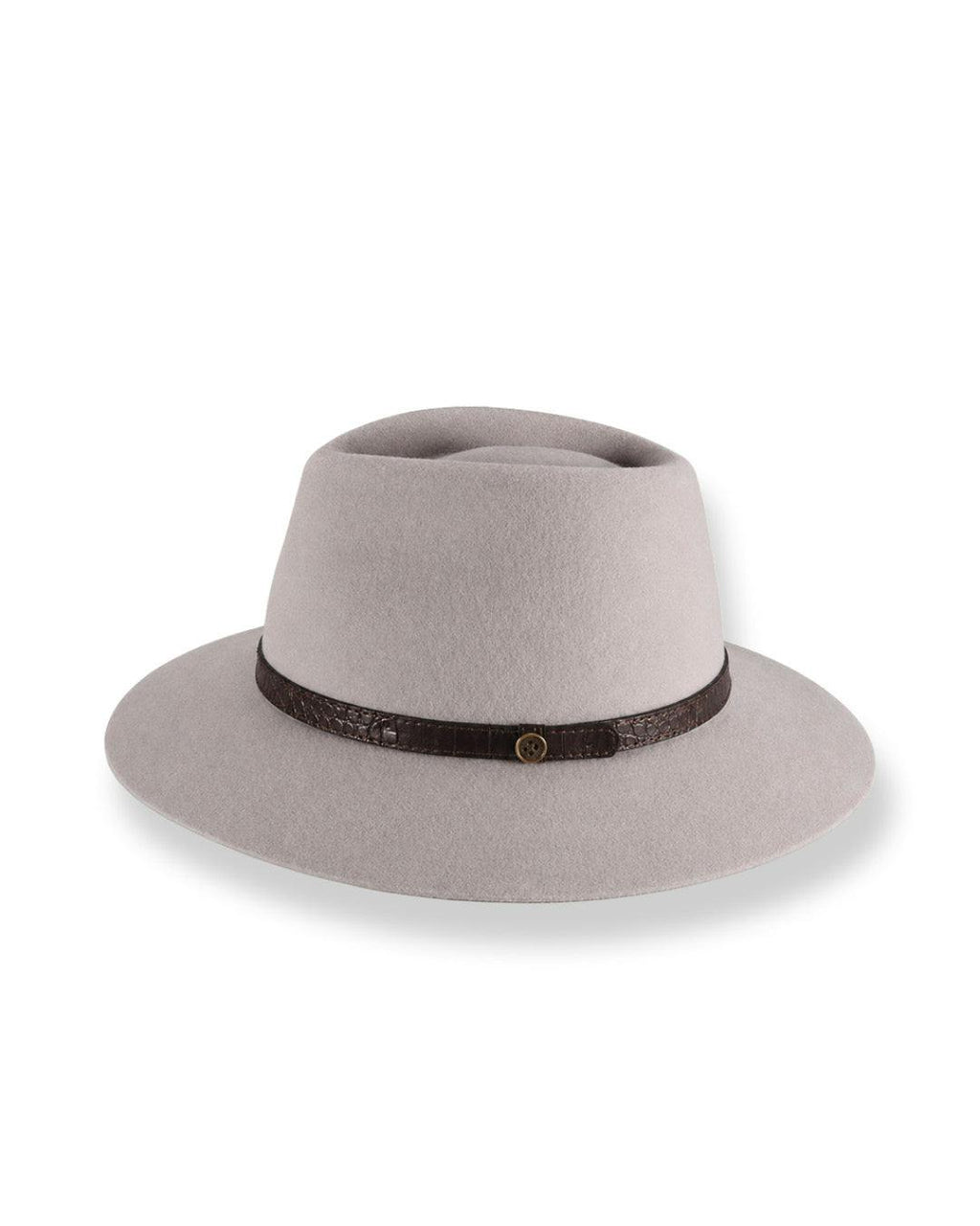 THe DiNgo Felt Hat- Grey
