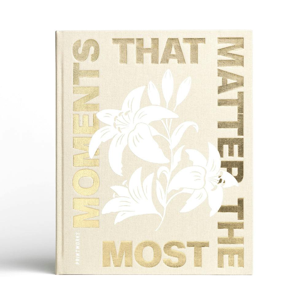 Printworks Photo Album-Moments That Matters The Most-Beige