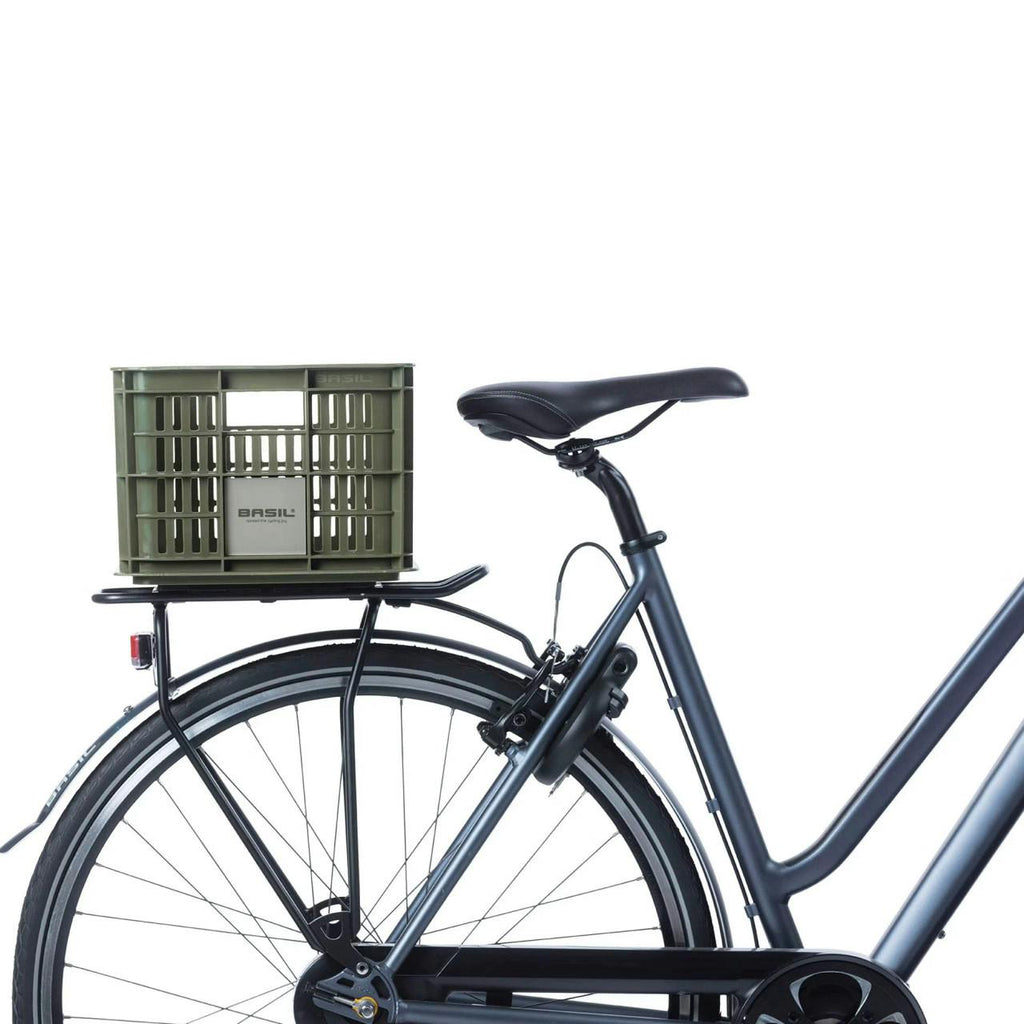 Bicycle Crate S Small 17.5L Moss Green