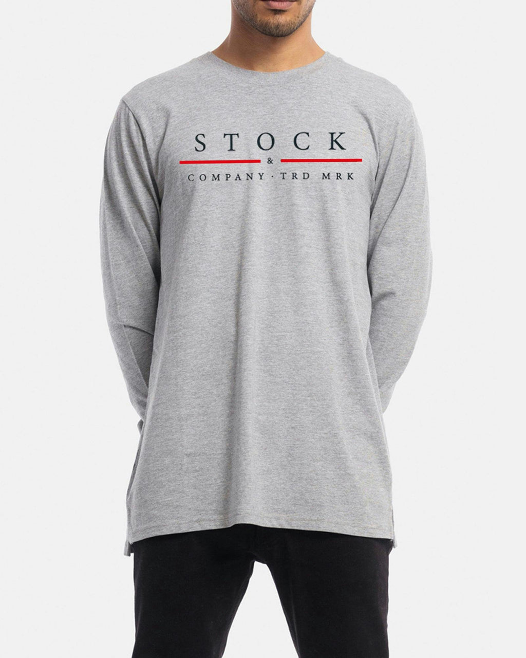 Red Line Long Sleeve Tee