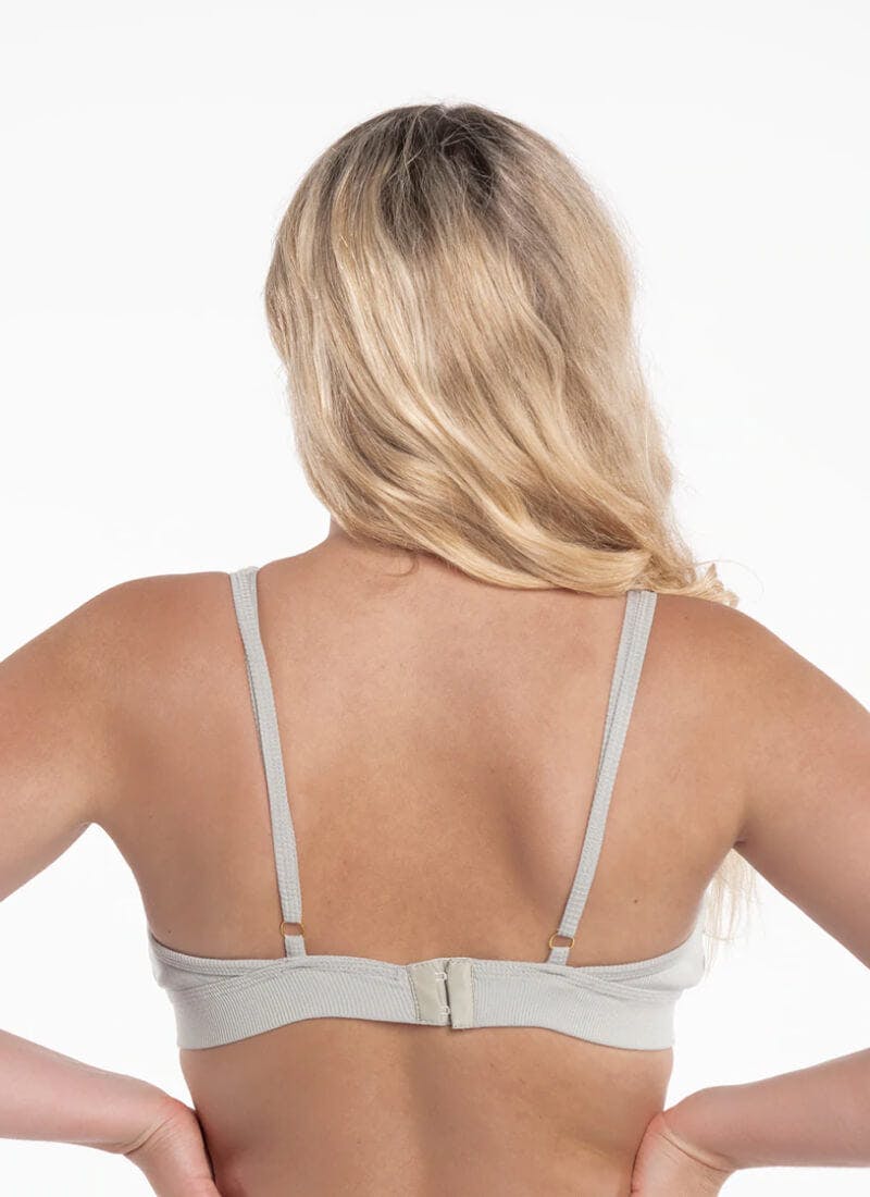 RIBBED BRALETTE - SAGE