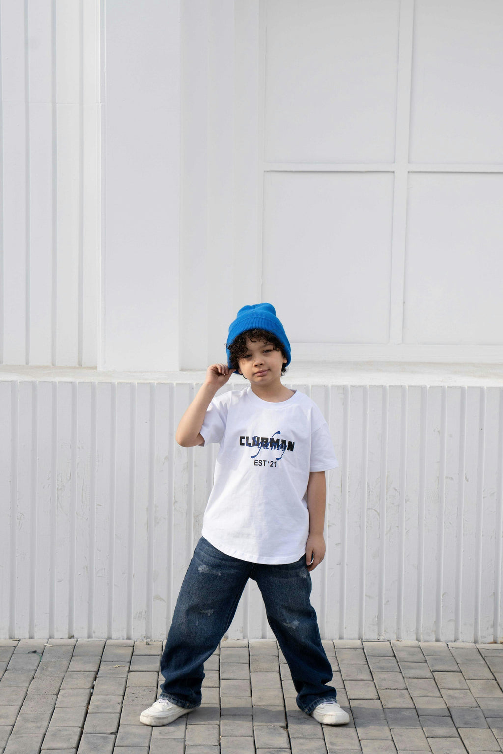 Kids "Halo" Tee – White