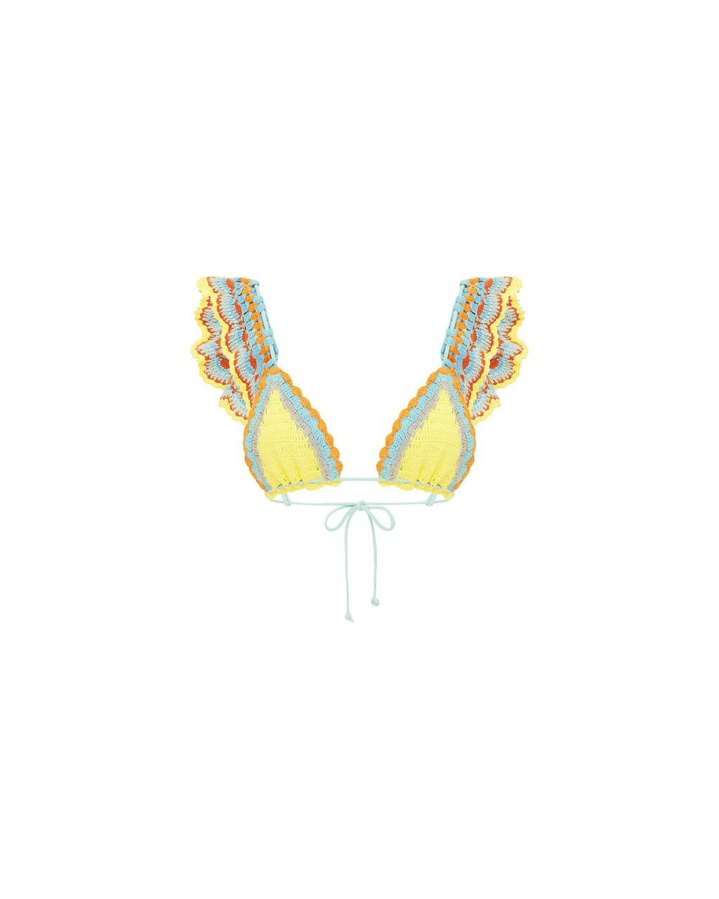 THE CROCHET FRILL TOP - MONTANA