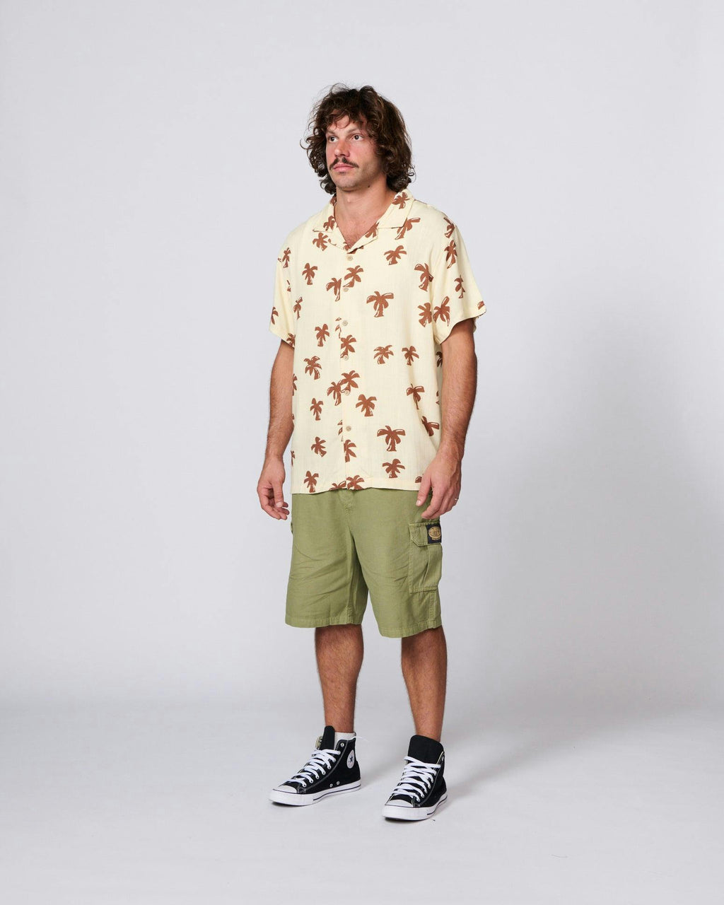 Palms Shirt - Ecru