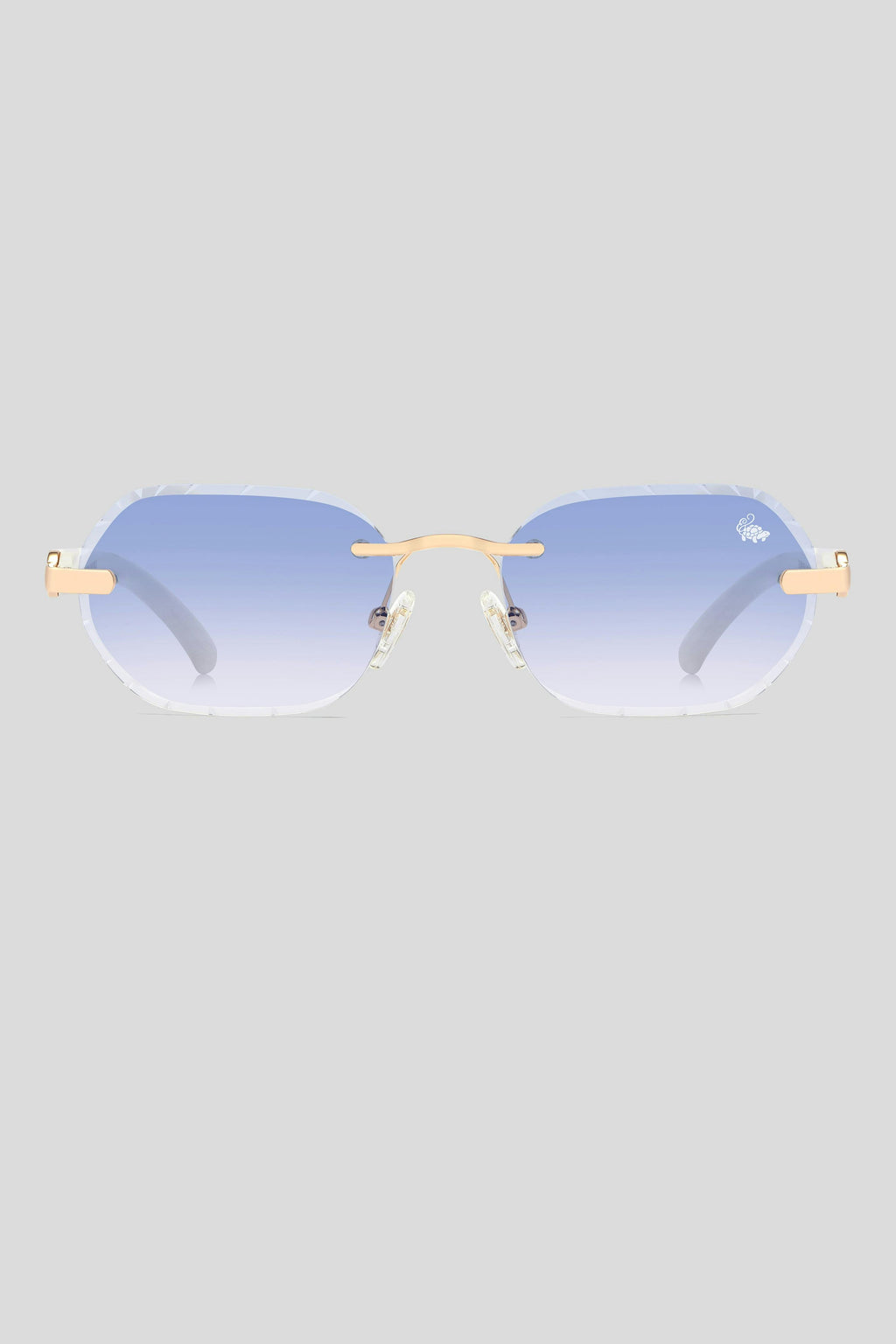 Diamond Cut Willow Blue | Black