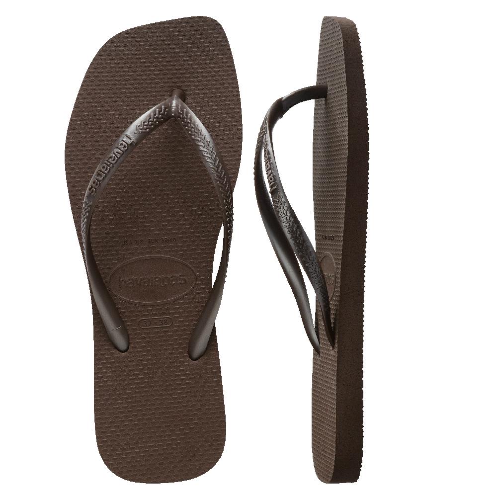 Slim Square Toe Thongs
