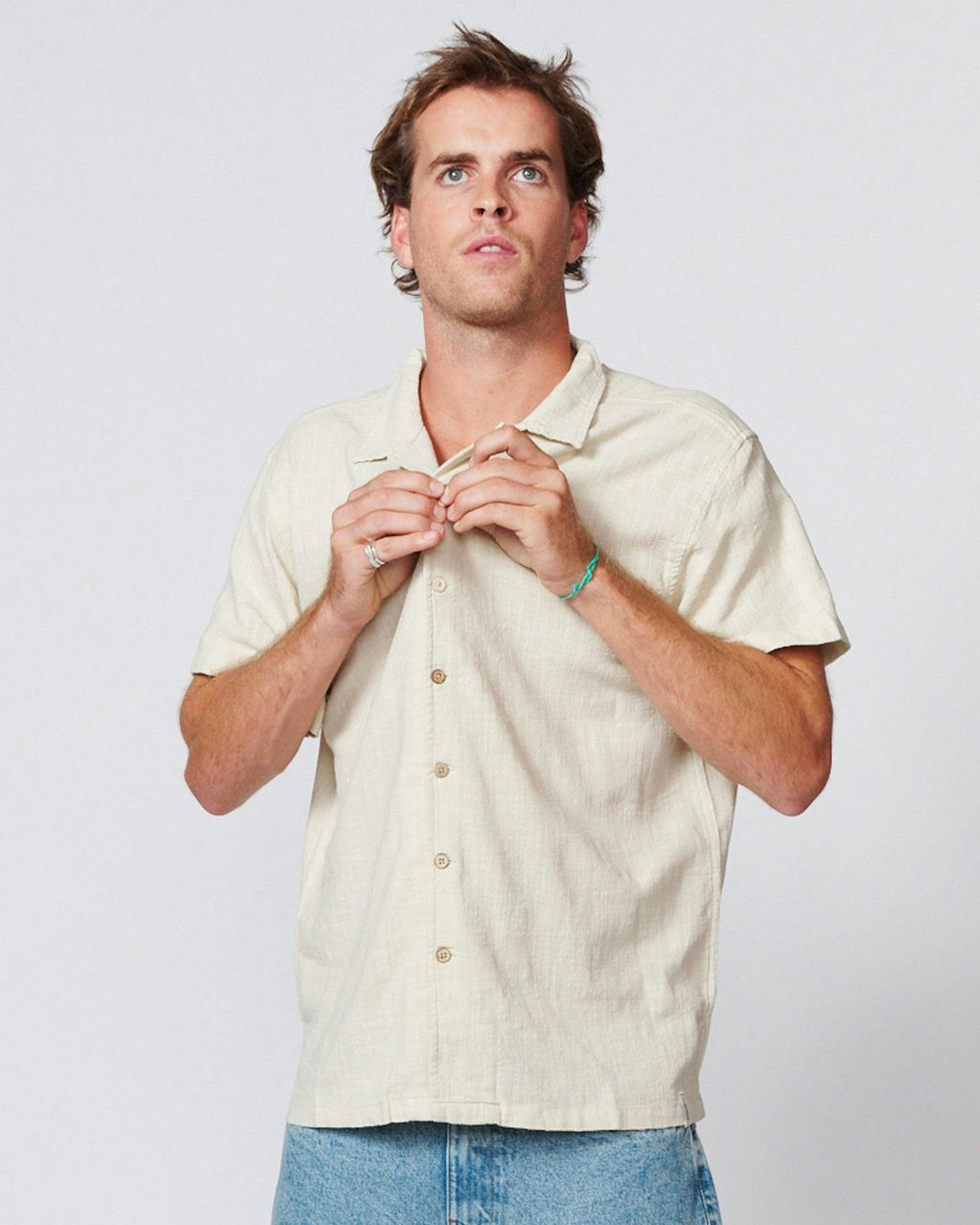 Ernie Resort Shirt - Bone