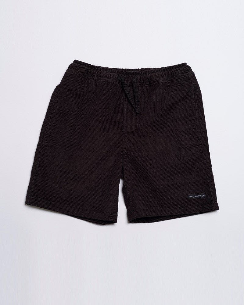 Cord Elastic Waist Stretch Short - Youth