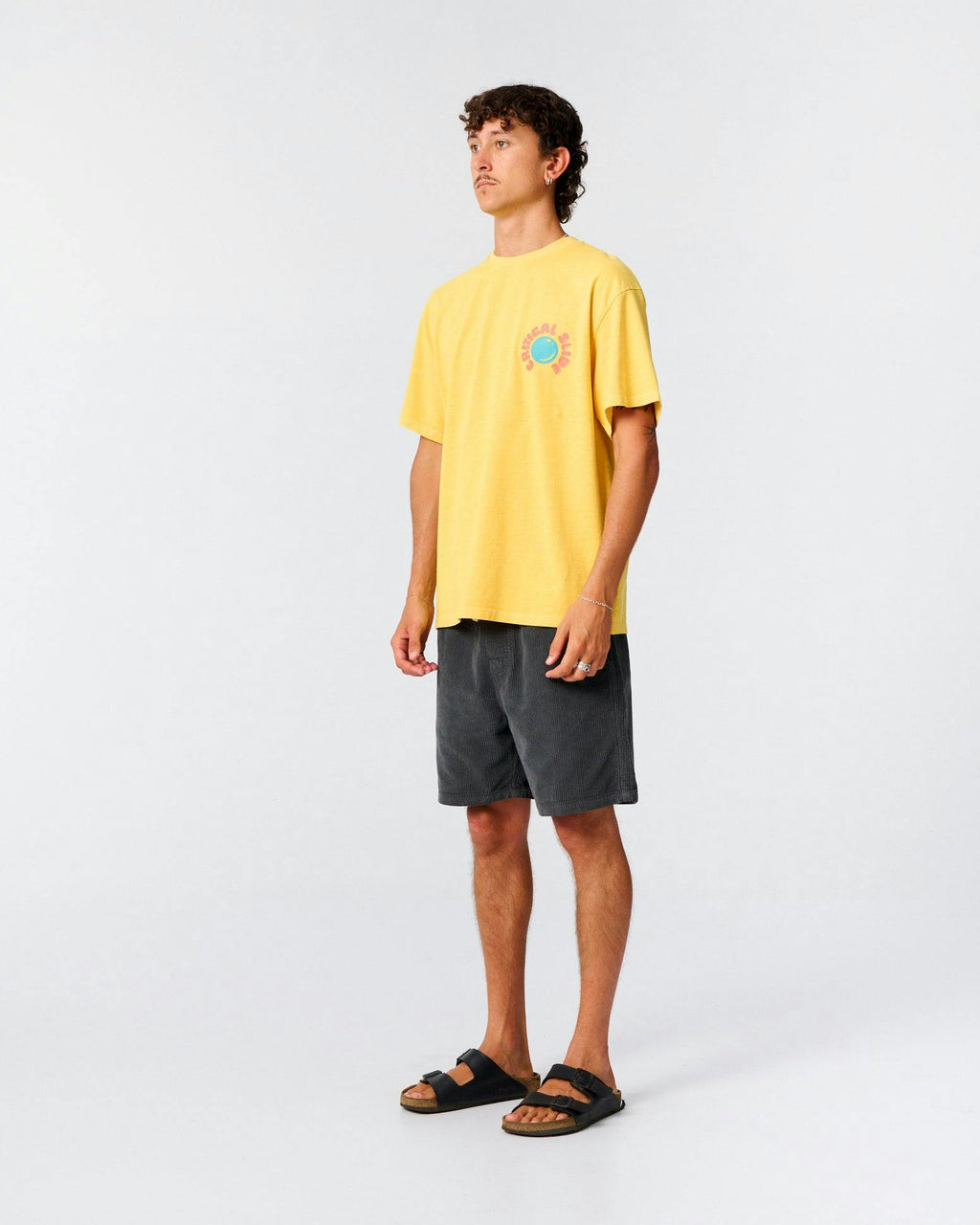 Resin Drop Tee - Sunflower