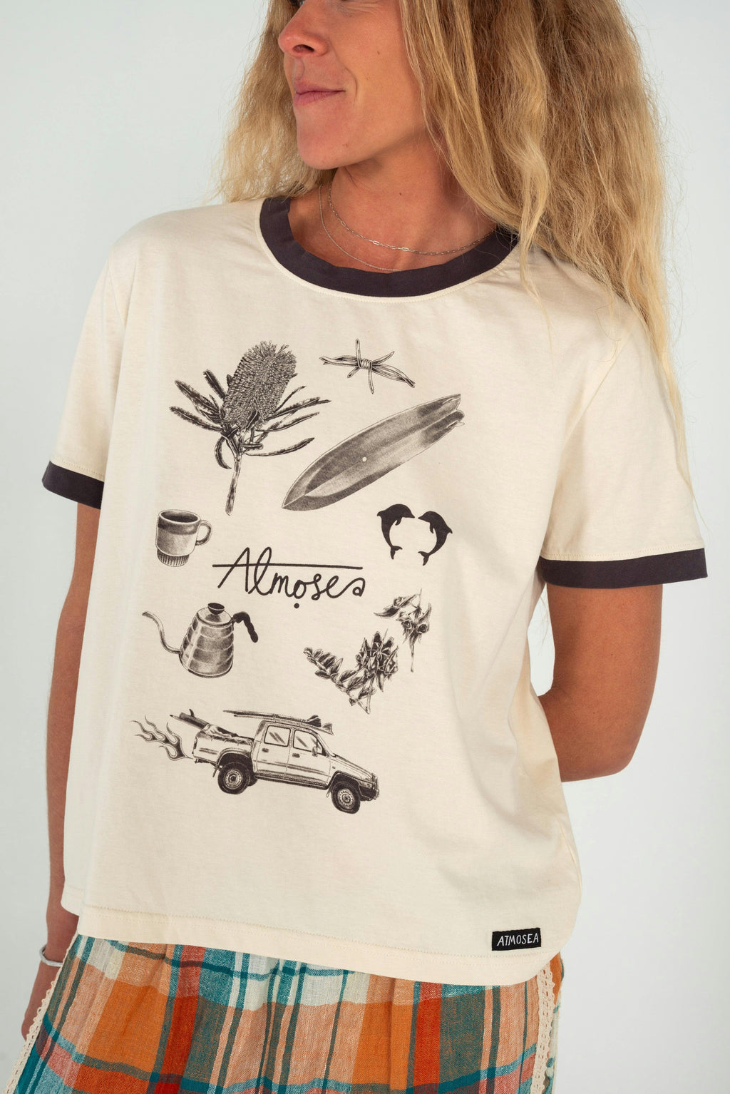 Yaz Artifacts Ringer Tee