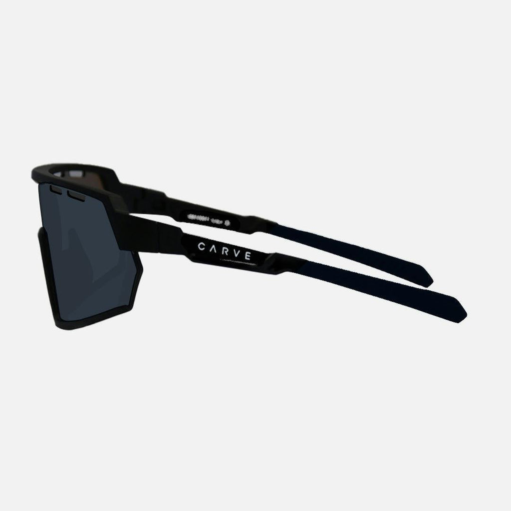 Legacy - Matte Black Frame, Grey Lens plus Venting