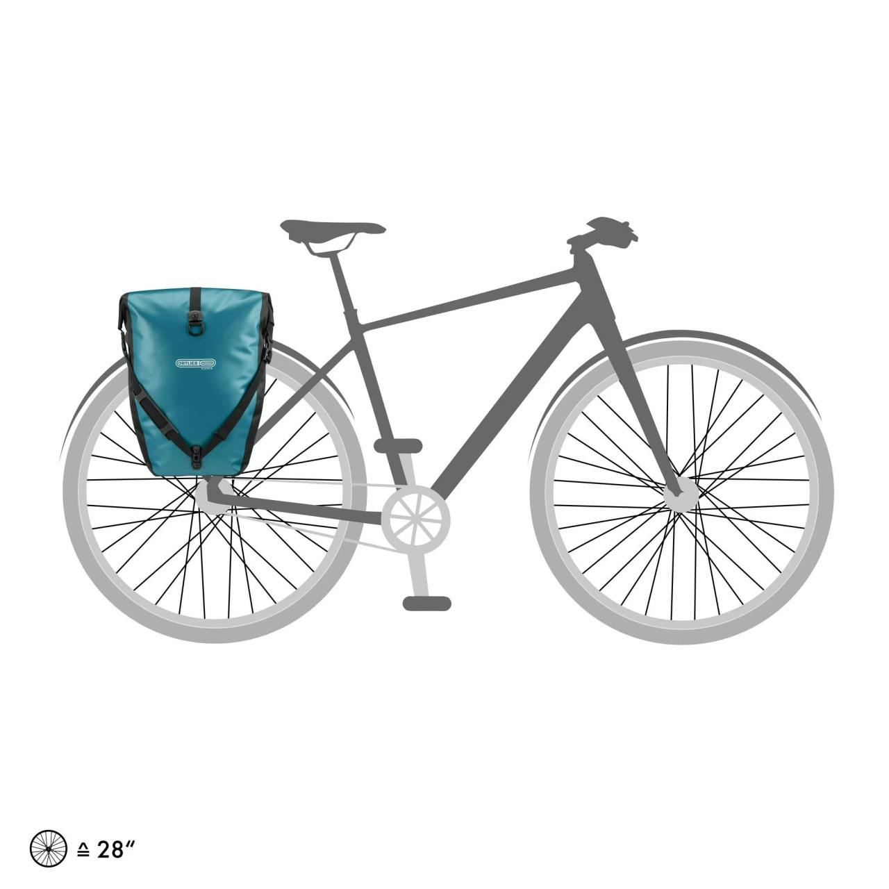 Back-Roller Classic Double Bag Petrol