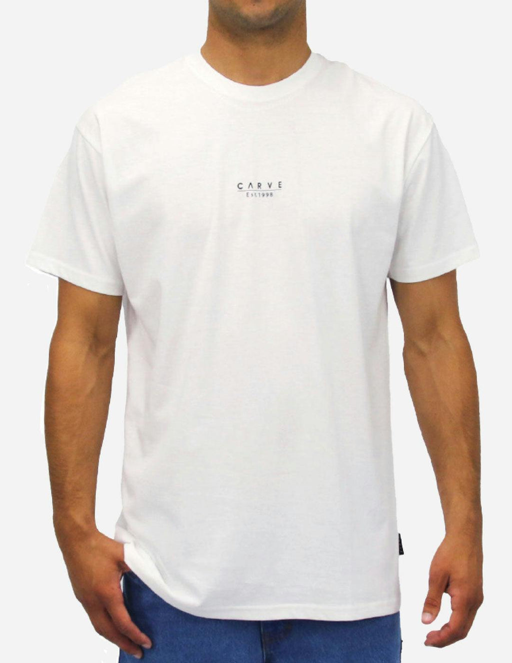 HERITAGE - Men’s Basic Short Sleeve Tee - White