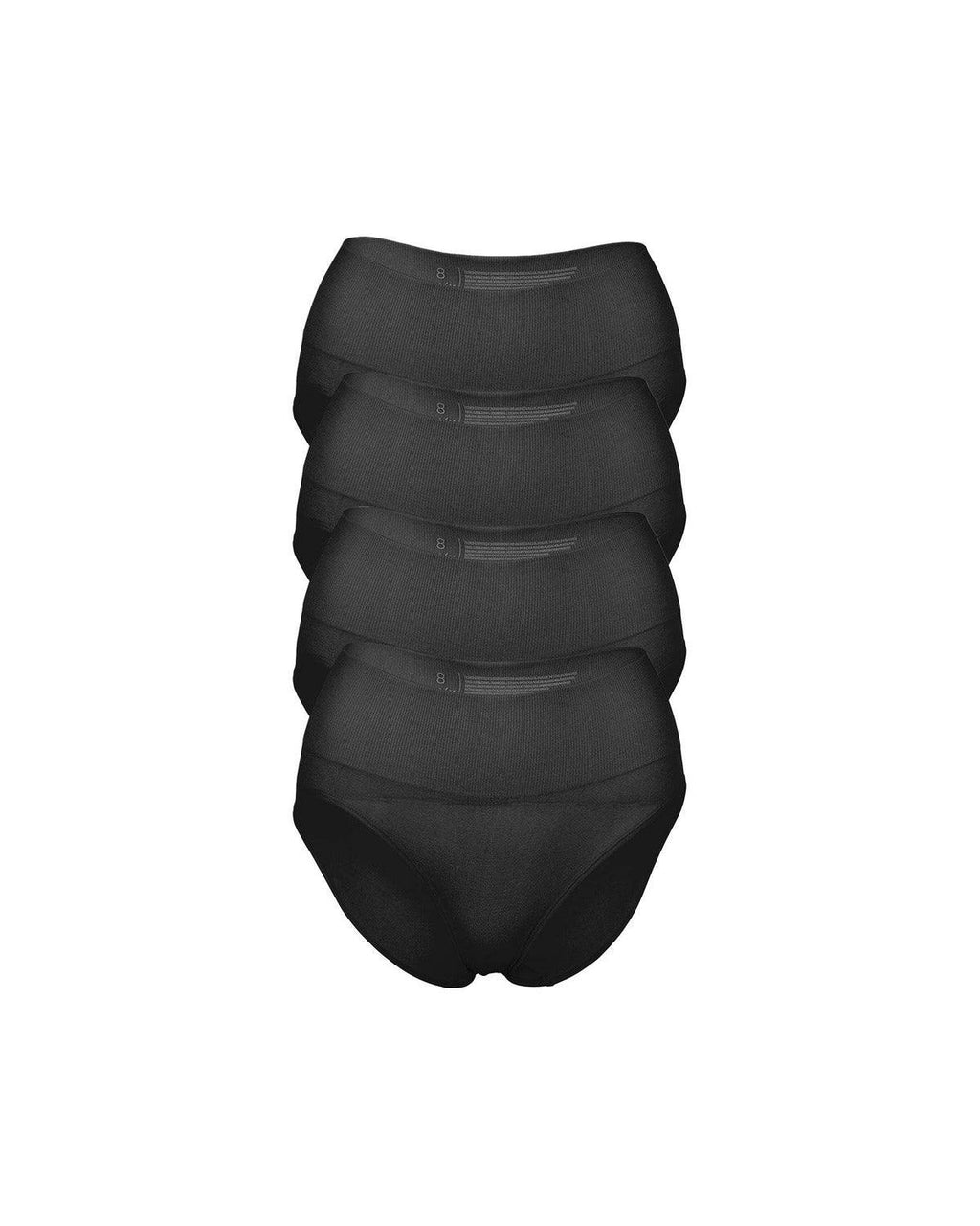 ChiChi Modal Brief Underwear 4 Pack - Black