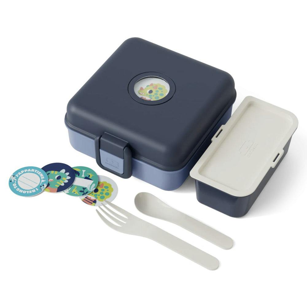 Monbento Mb Sandwich Lunch Box Snacky - Blue Infinity