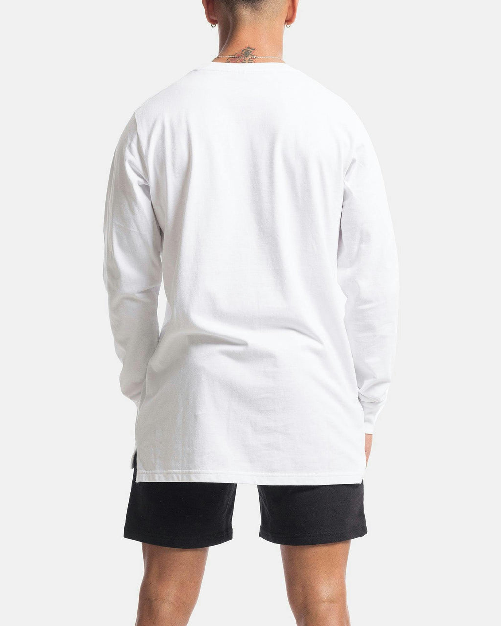 Palm Embroidery Long Sleeve Tee
