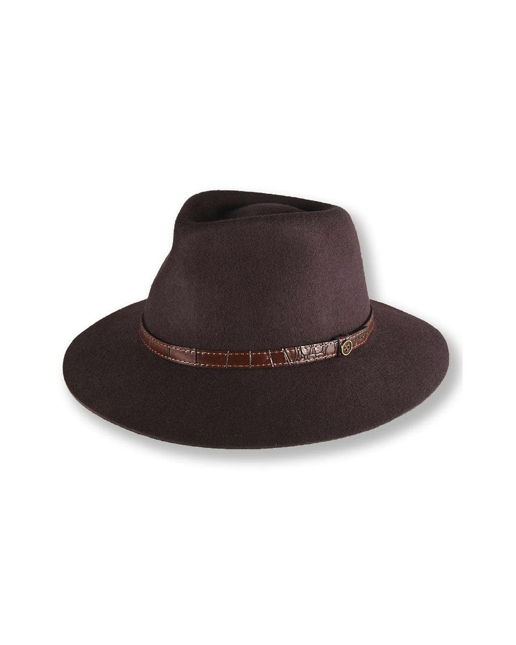 The Dingo Felt Hat - KIDS -  Chocolate