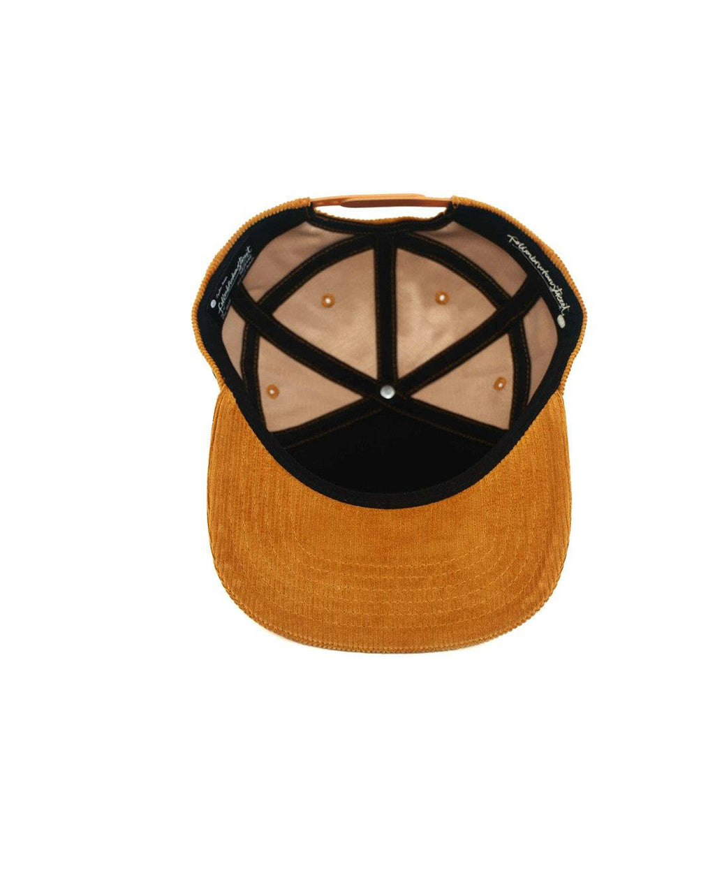 The Stash Cap - Corduroy - Mustard Owl