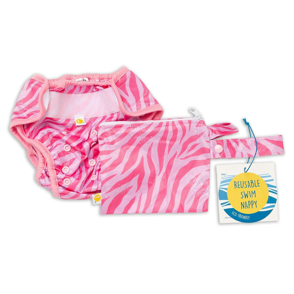 Tyoub Adjustable Reusable Swim Nappy and Wet Bag
