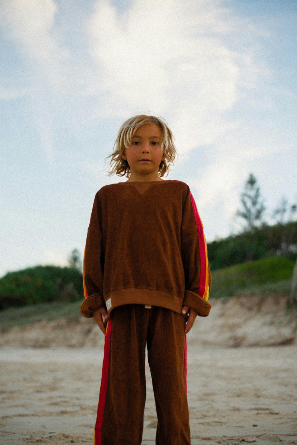 Mini Terry Jumper SUNSET