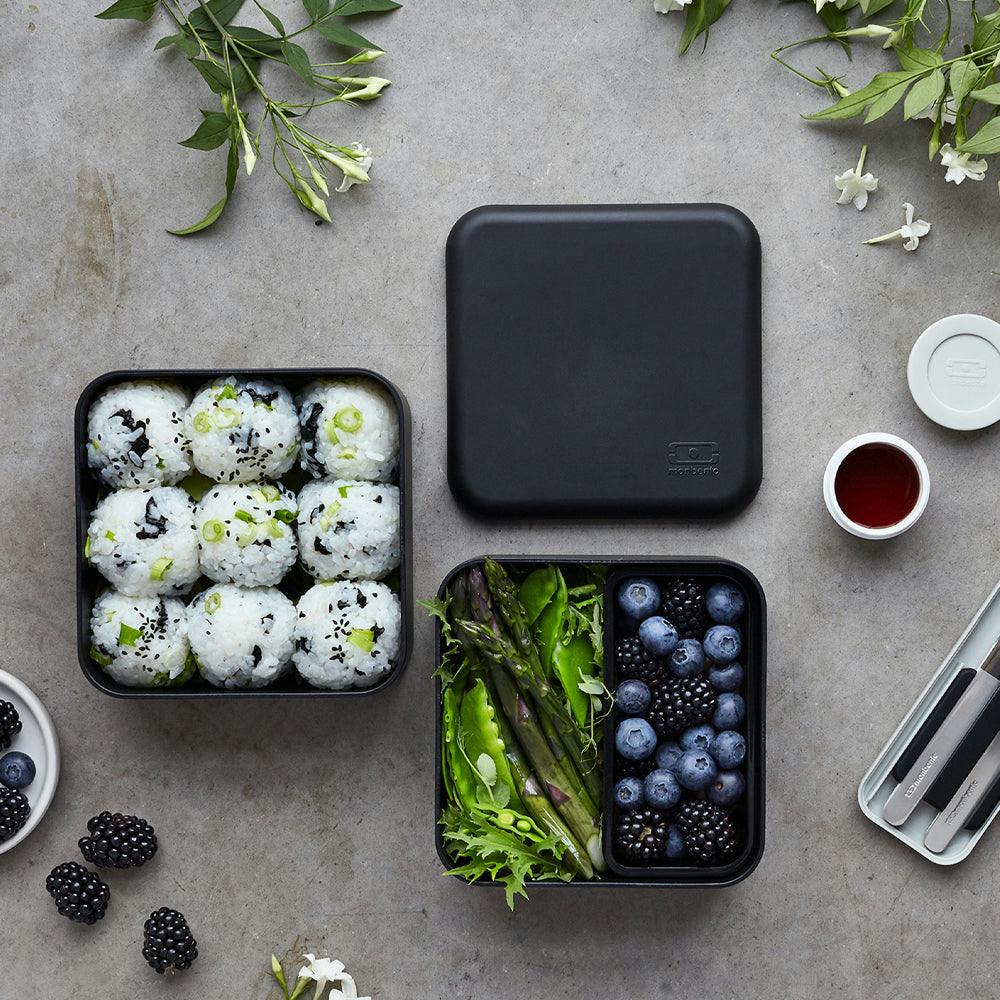 Monbento Mb Square Bento Box - Black Onyx