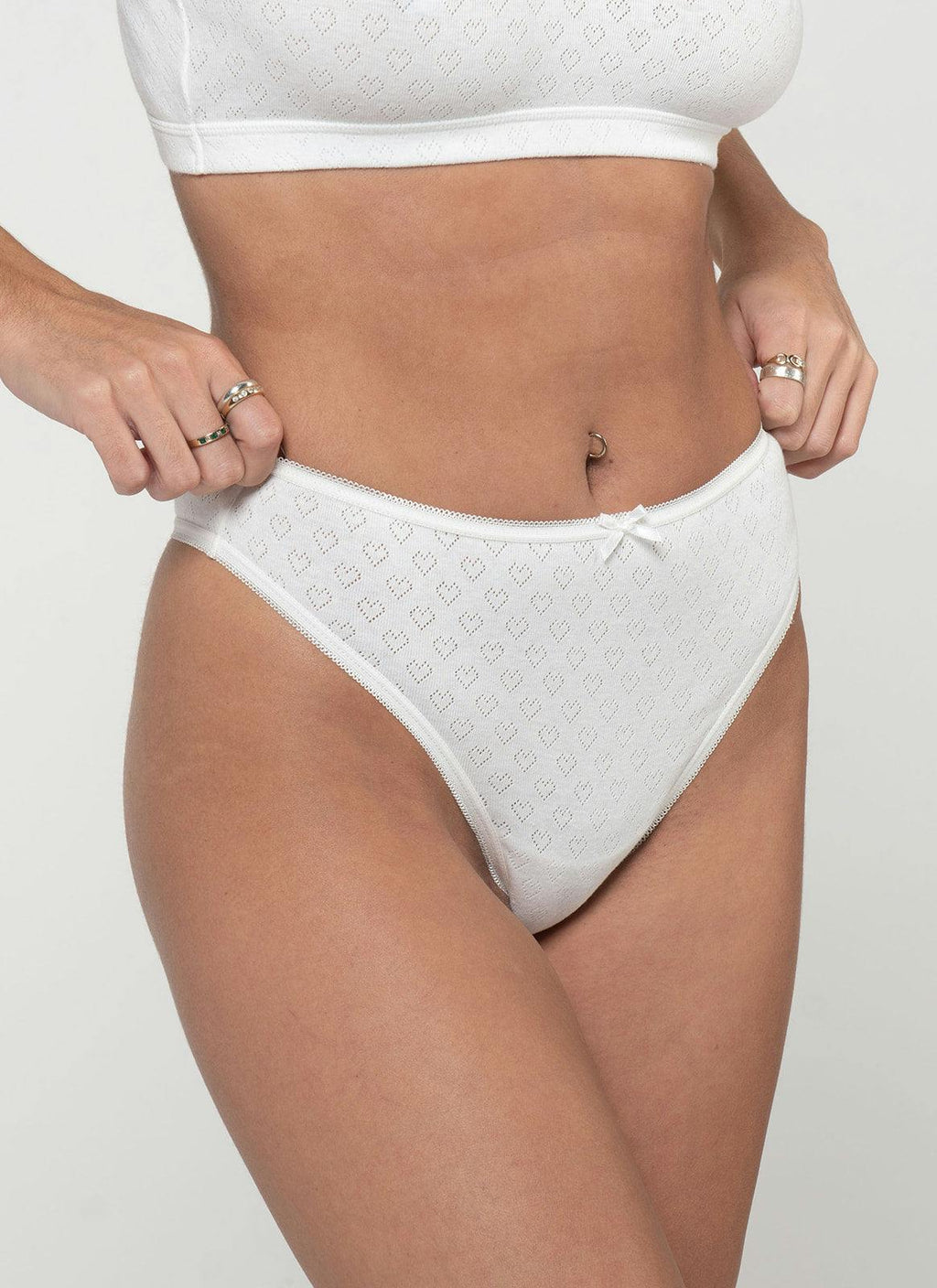 100% ORGANIC COTTON G - WHITE