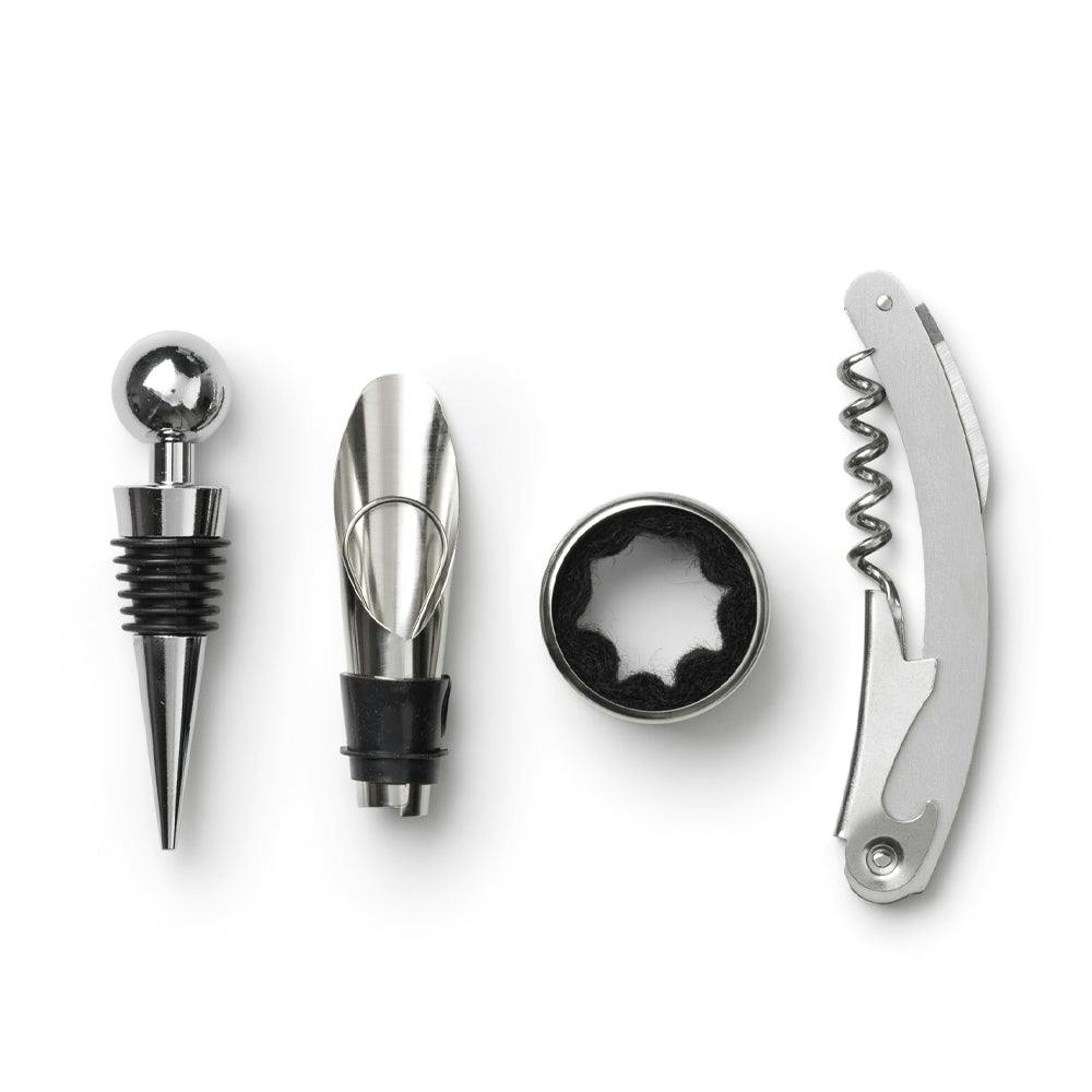 Printworks The Essentials Wine Tools-Green Pink