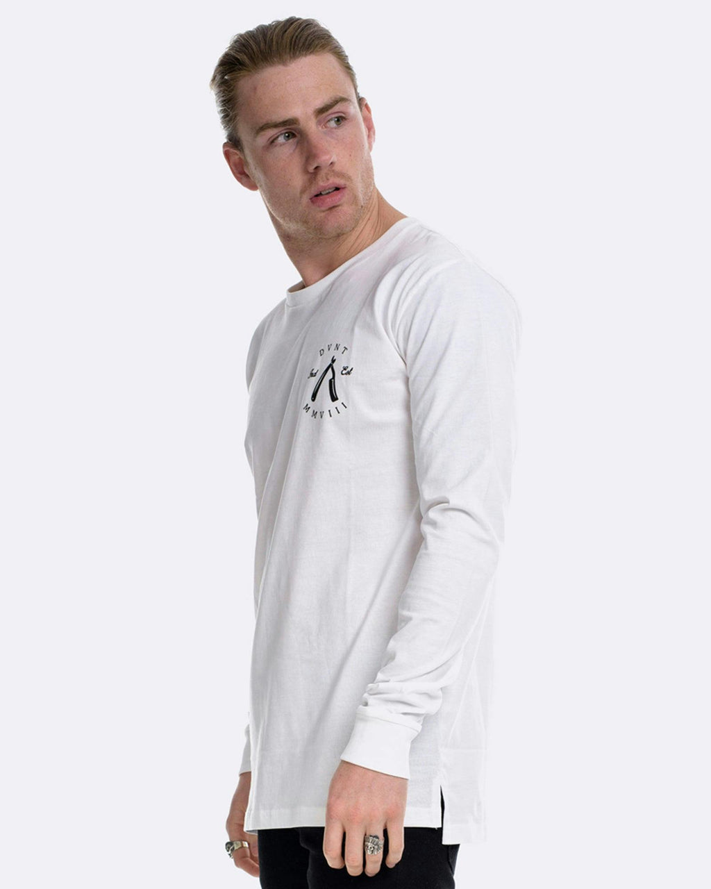 Rough Cuts Long Sleeve Tee
