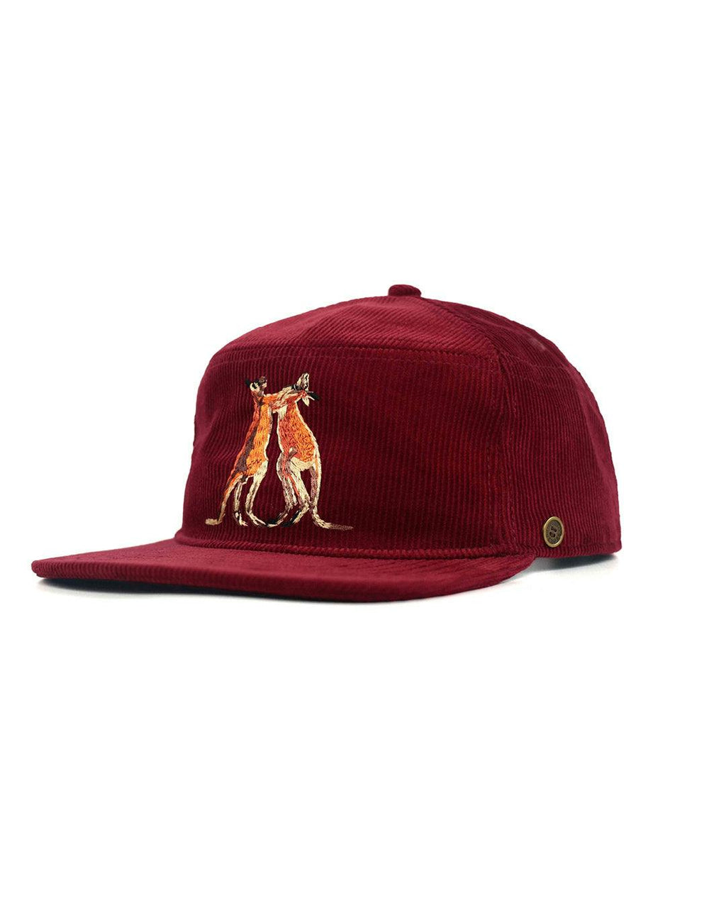 The Stash Cap – Kanga -  Wine Corduroy
