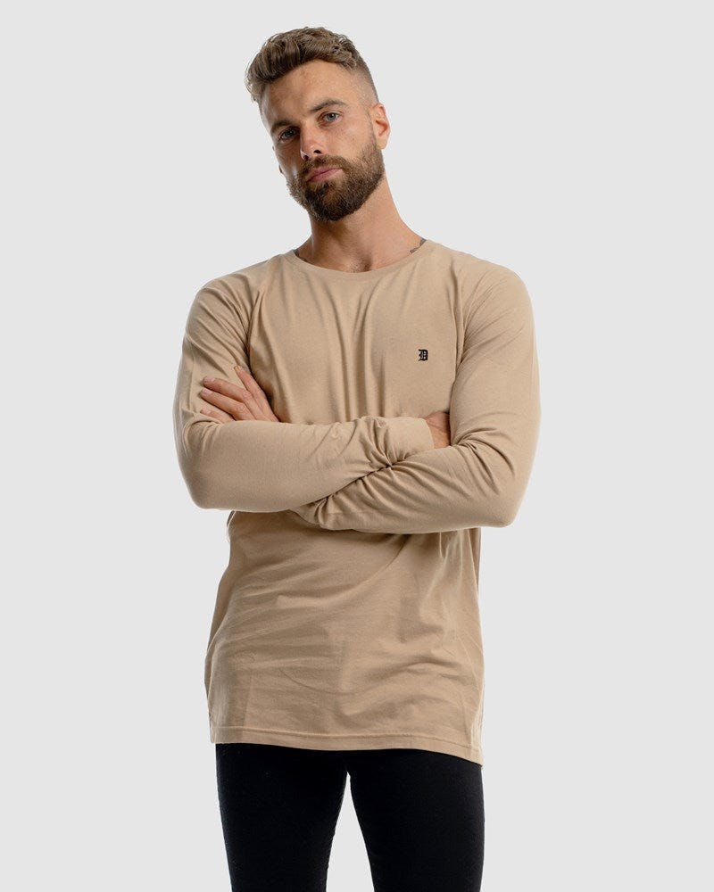 Classic Embroidery Long Sleeve Tee