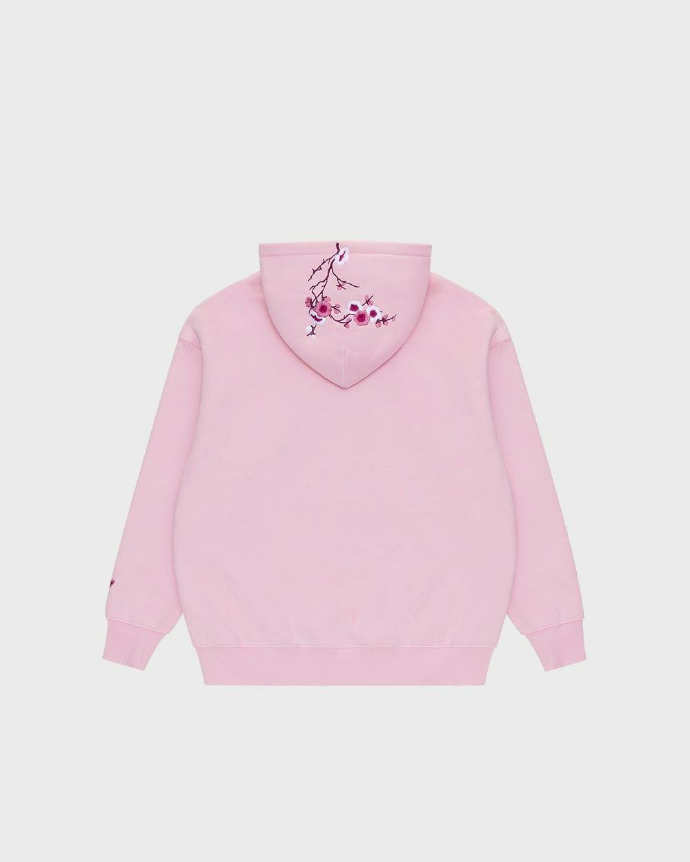 Pink / Red & White Blossom //// Hoodie