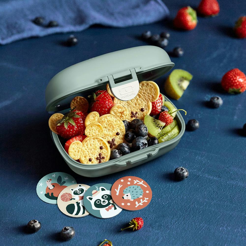 Monbento Mb Gram Kids Snack Box - Raccoon