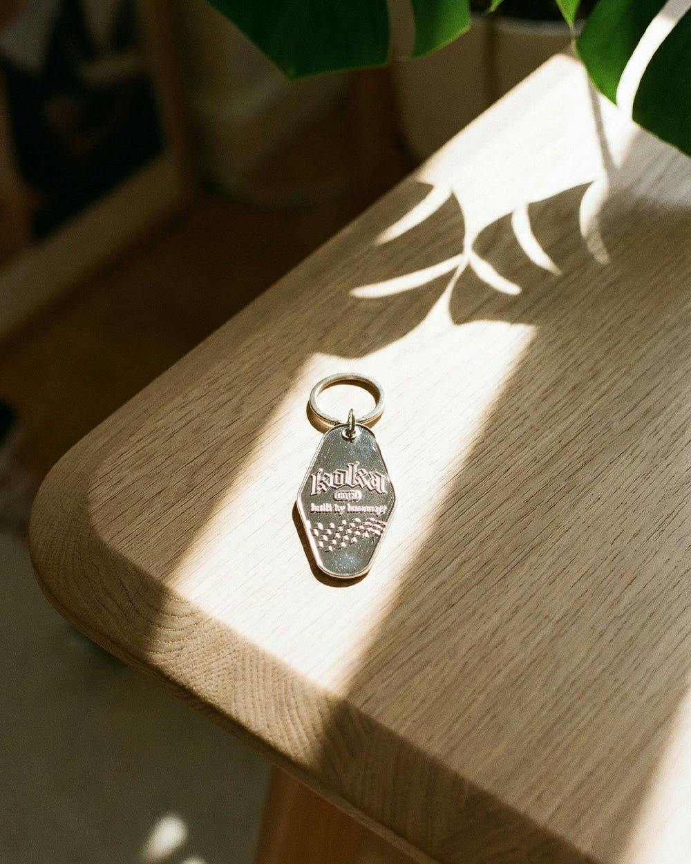 Hotel Key Ring // CHROME