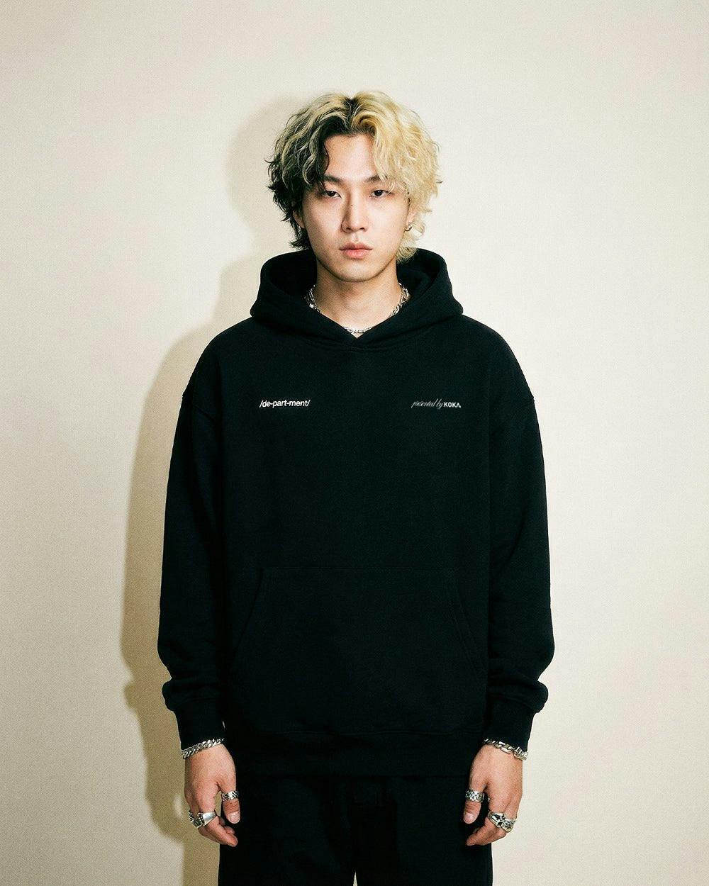 The Dept Hoodie // BLACK
