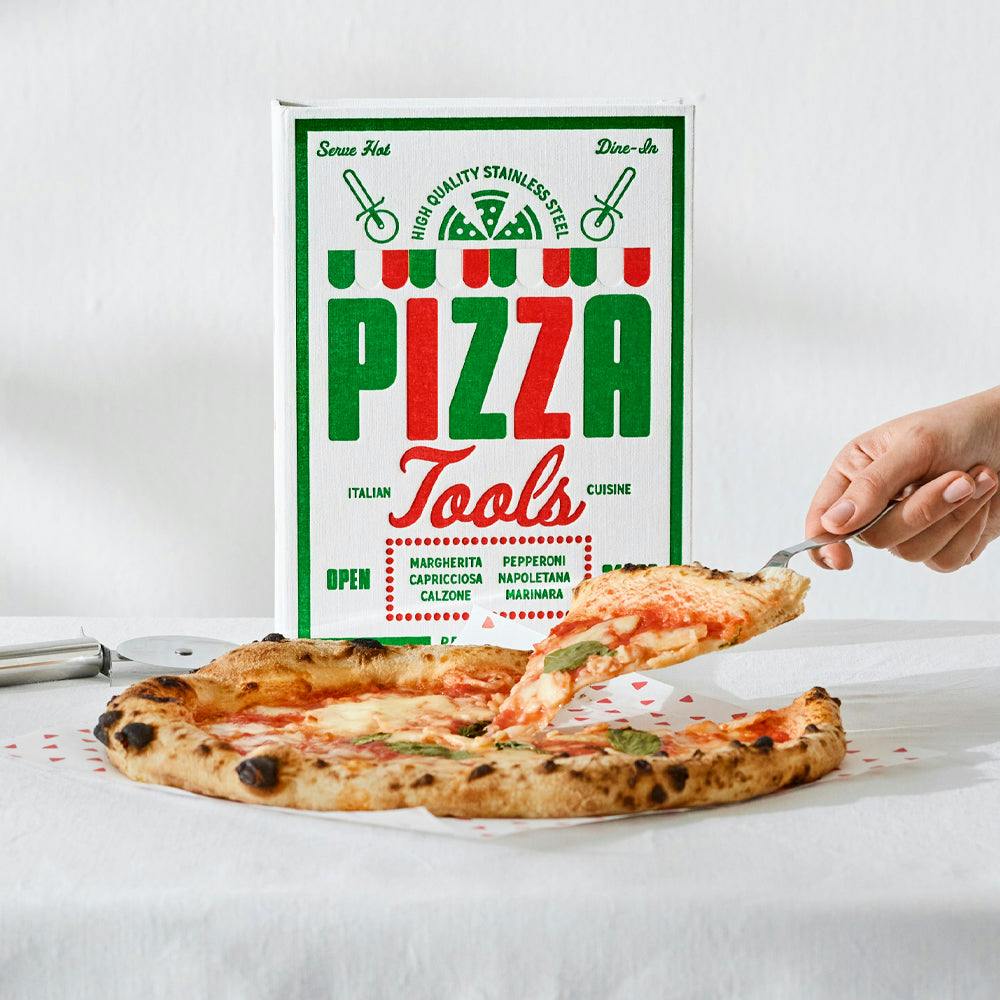 Printworks The Essentials Pizza Tools-Red White