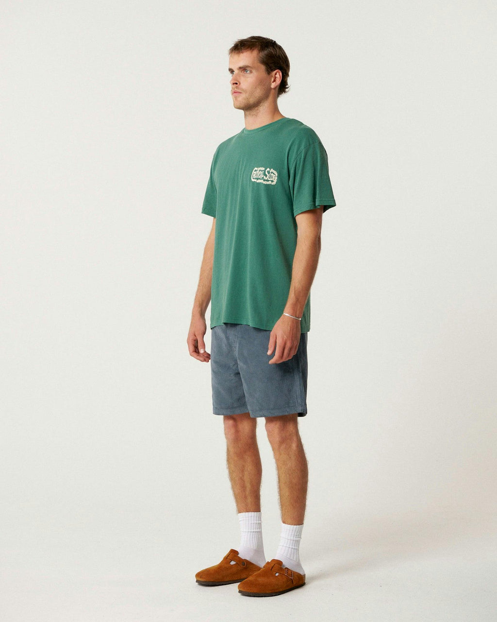 Tiki Tee - Dusty Green