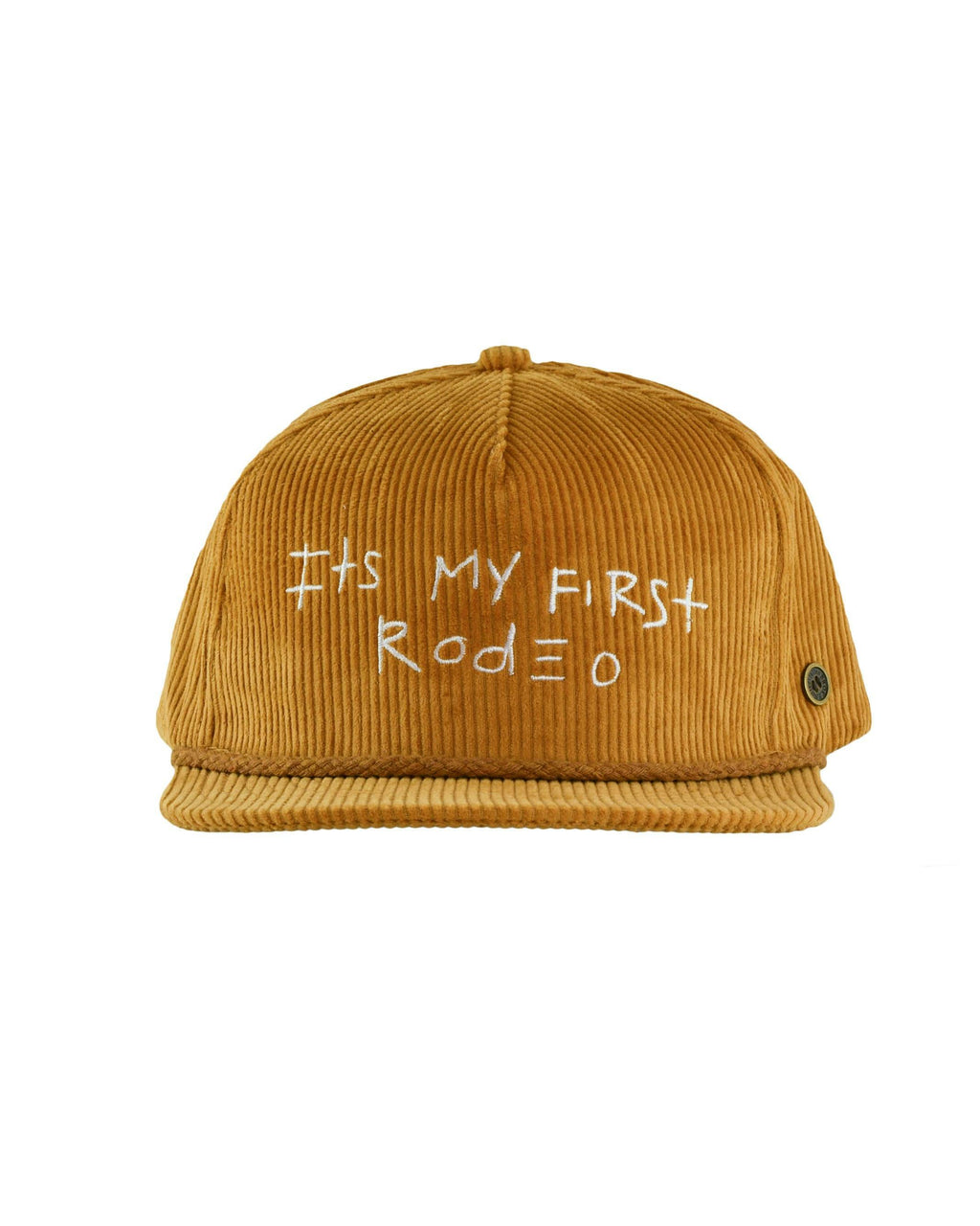 It’s My First Rodeo – Corduroy Stash Cap in Caramel