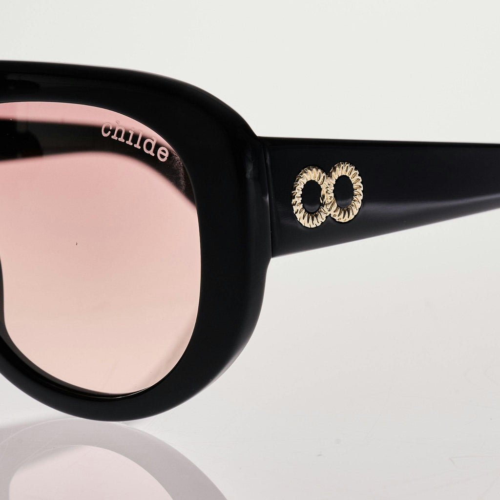 PHASE Gloss Black | Rose Gradient Bio Lens