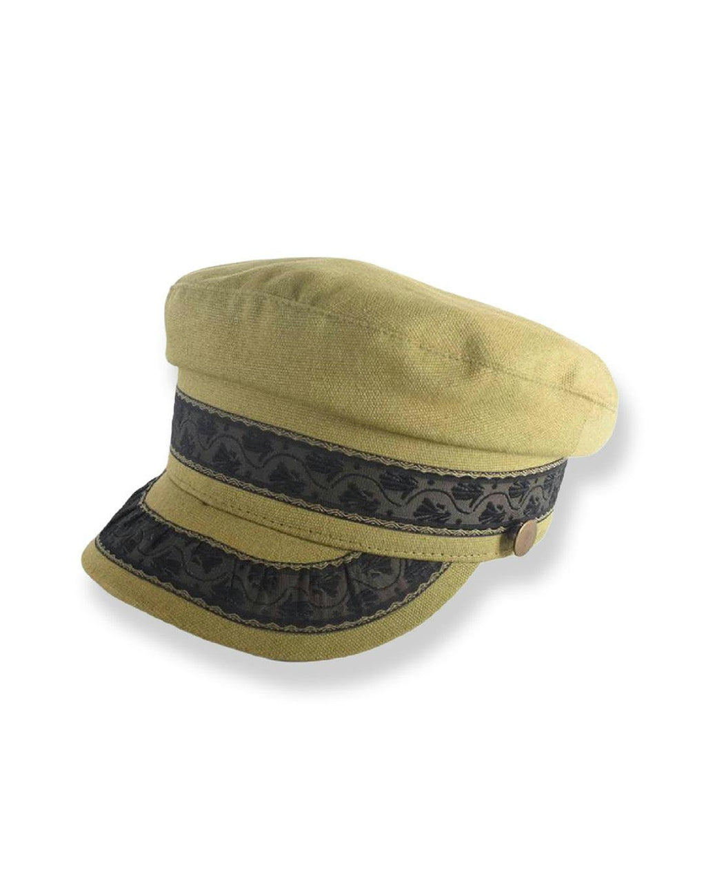 The Naomi Cap - Green Canvas