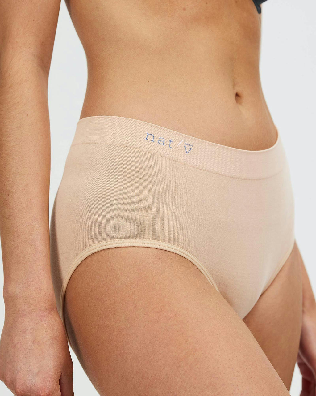 Classic Modal Full Brief Underwear 7 Pack - Bone
