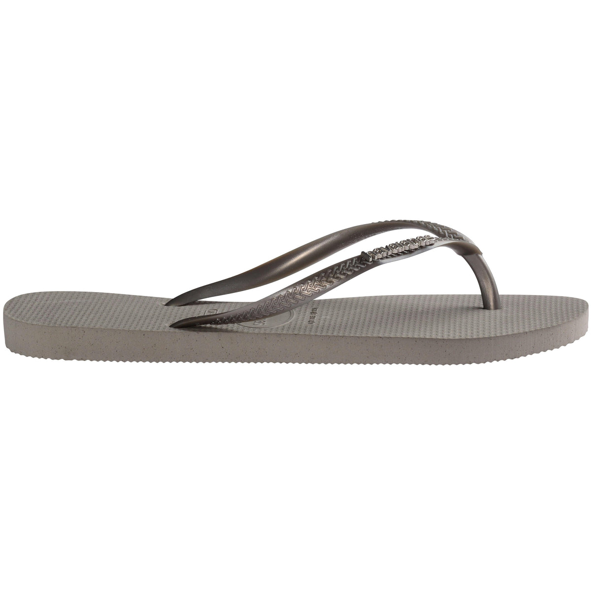 Slim Metal Logo Thongs