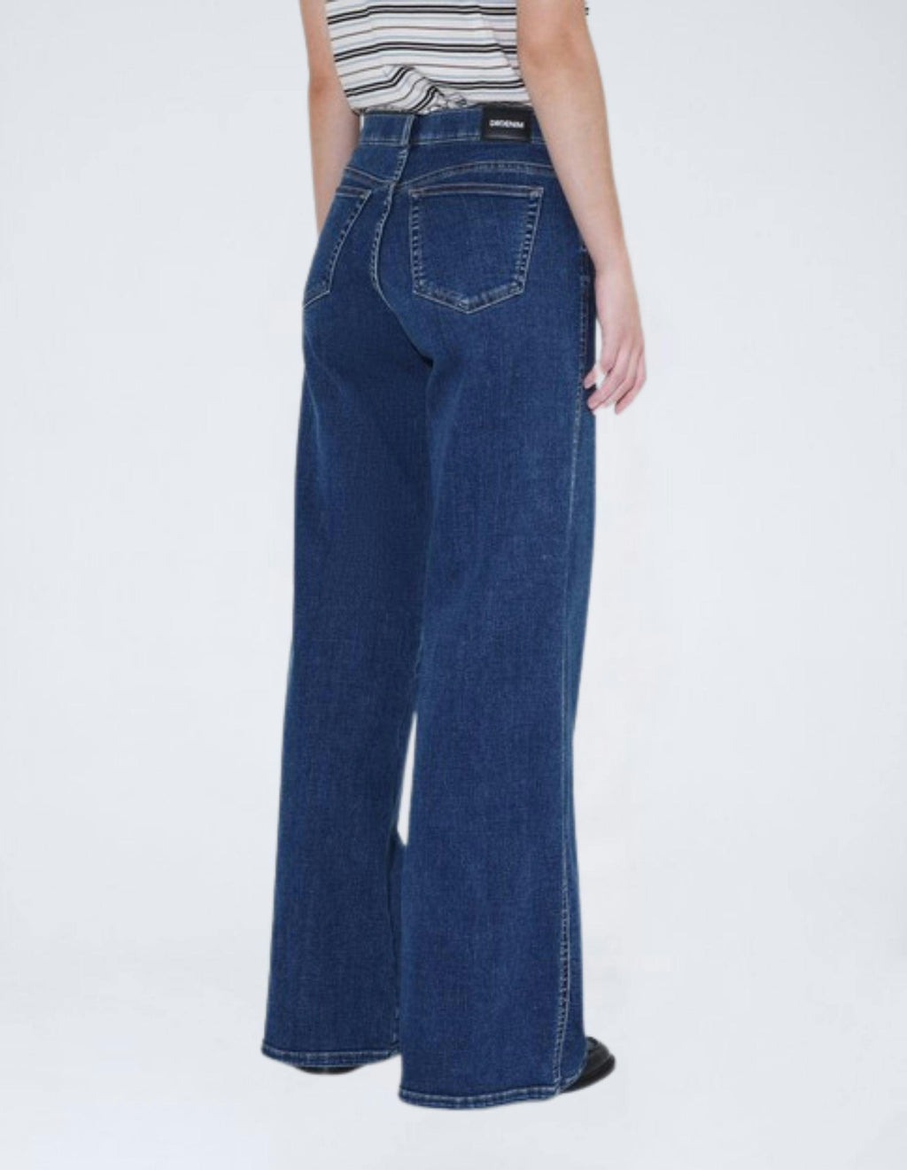 Zila Mid Wide Jeans - Vale Mid Plain