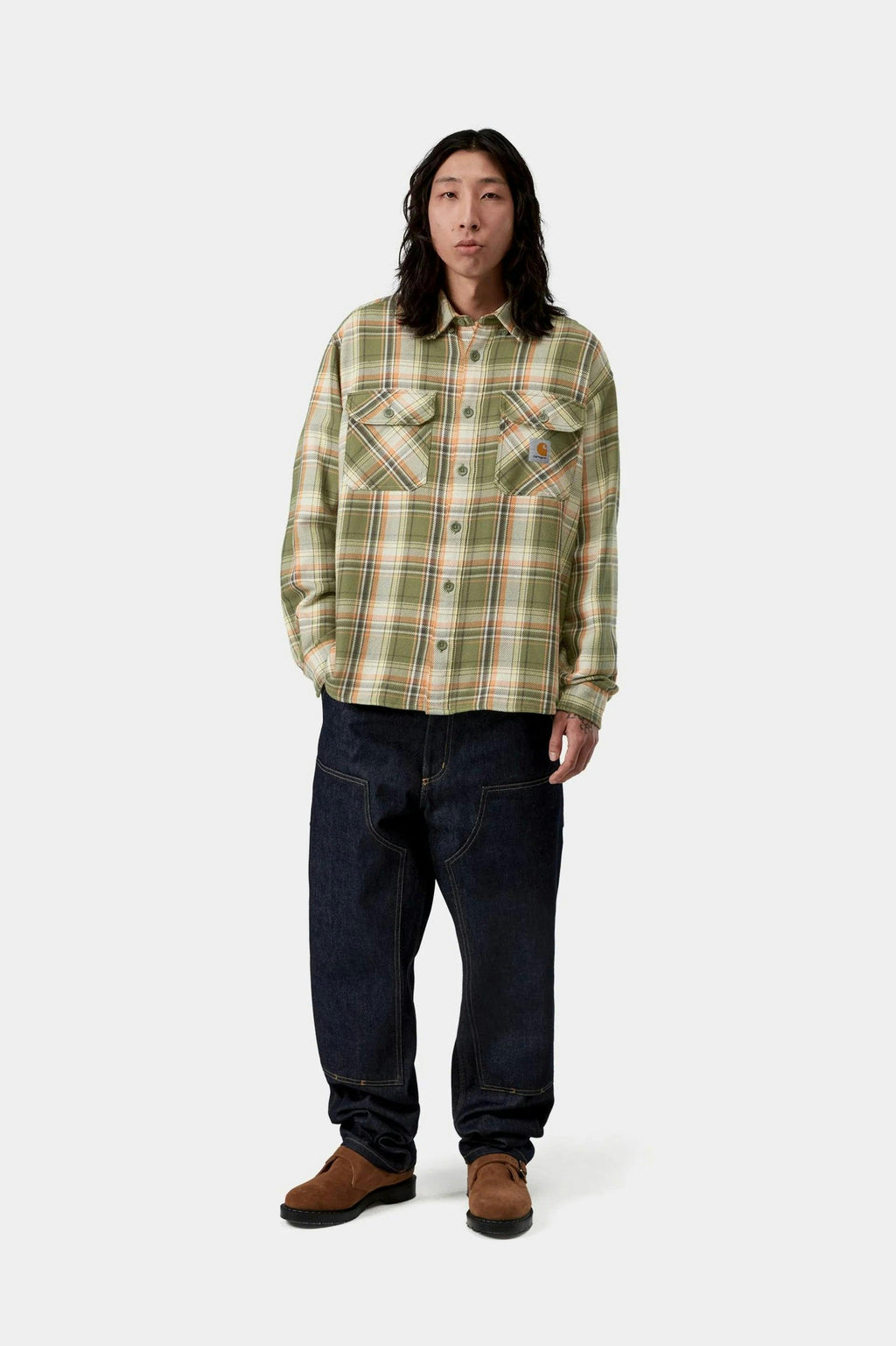 Carhartt WIP L/S Tunick Shirt in Dollar Green