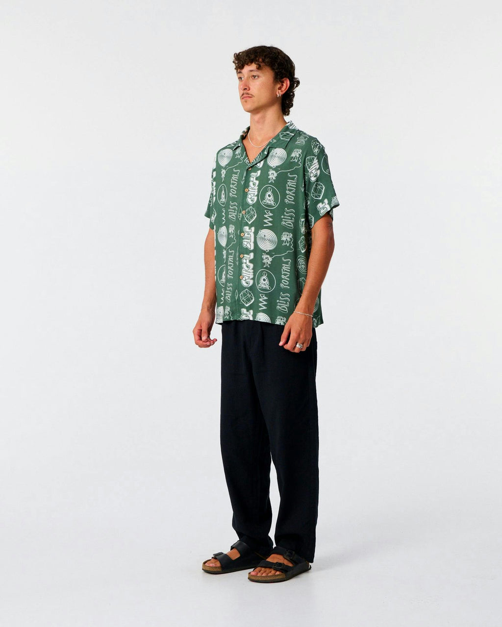 Xerox Resort Shirt - Dusty Green