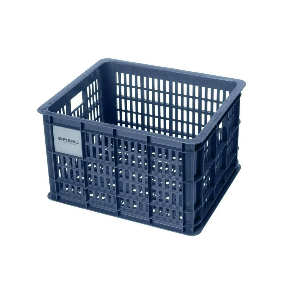 Bicycle Crate Medium 29.5L Bluestone